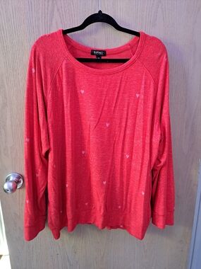 Buffalo David Bitton Coral Long-Sleeve Scoop Neck Pullover